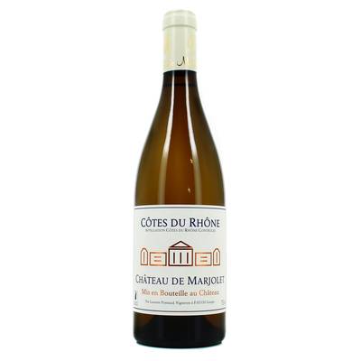 Côtes du Rhône blanc AOC Château de Marjolet Blanc, 75cl