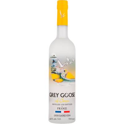 Grey Goose Vodka premium Le Citron - 40°, 70cl