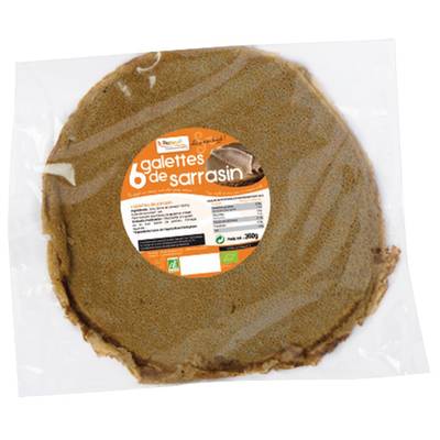 Biobleud Galettes de Sarrasin Bio, 6x60g