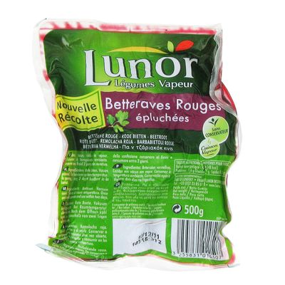 3255831010507 - Lunor - Betteraves Rouges Epluchées