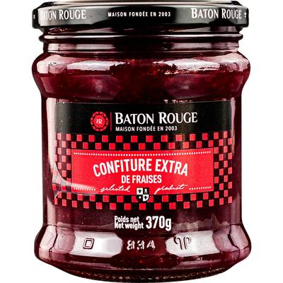 Baton rouge Confiture Extra de Fraise, 370g