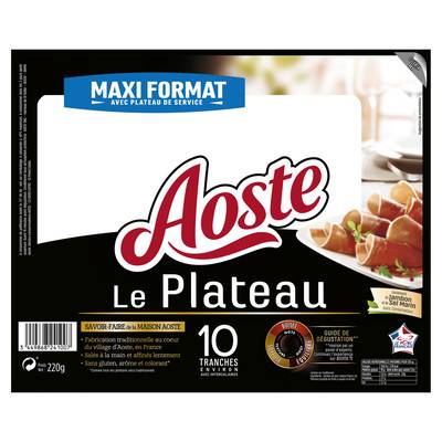Aoste Jambon Cru, 10 tranches - 220g
