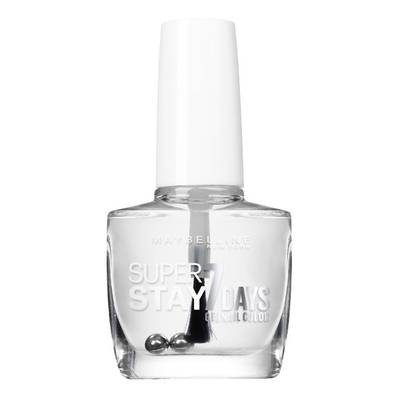 Gemey Maybelline Vernis à Ongles Tenue & Strong Pro, Base transparente - 10ml