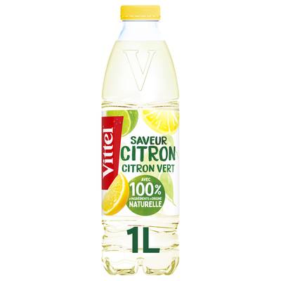 Vittel Aro Eau aromatisée Citron & Citron vert BIO, 1L