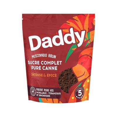 Daddy Sucre Muscovado Brun, 500g