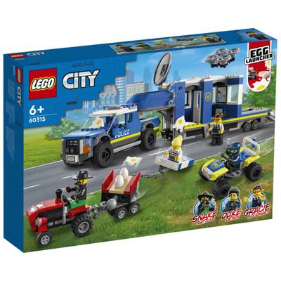 5702017161907 - LEGO® City - 60315- Camion de commandement mobile de la police