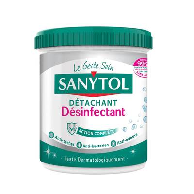 Sanytol Poudre détachante désinfectante du linge, 450g