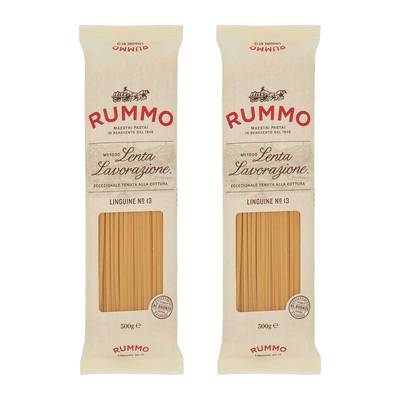 Rummo Pâtes Linguine N°13 Premium, Lot de 2x500g