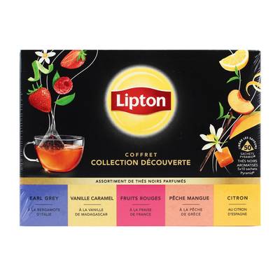 Lipton  Coffret de Thé x50, 50 sachets