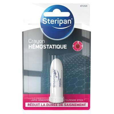 Steripan Crayon Hémostatique Pour Les Coupures, 12g