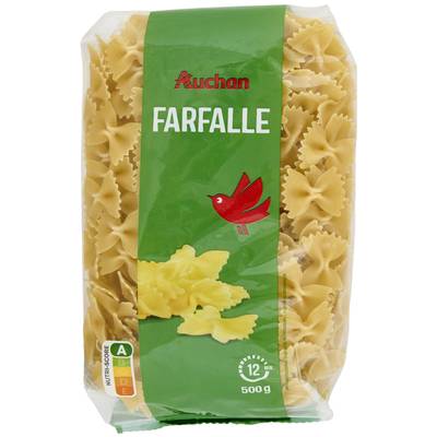 Auchan Pâtes Farfalle, 500g