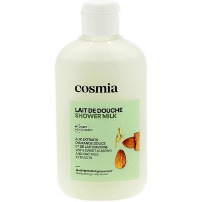 COSMIA Gel de douche aux extraits d'Amande douce et de lait d'Avoine, 250ml