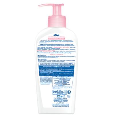 3600550028607 - Mixa - Lait démaquillant antidessèchement peaux sensibles et sèches