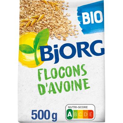 Bjorg Flocons d'Avoine complète bio, 500g