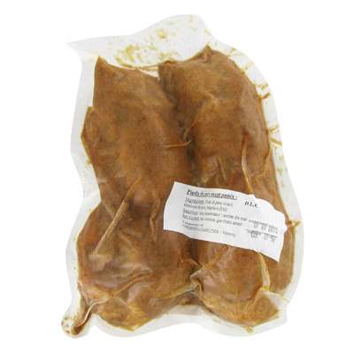3760031460408 - Charcuterie Hardouin - 2 Pieds de porc avant cuits panés 2x400g