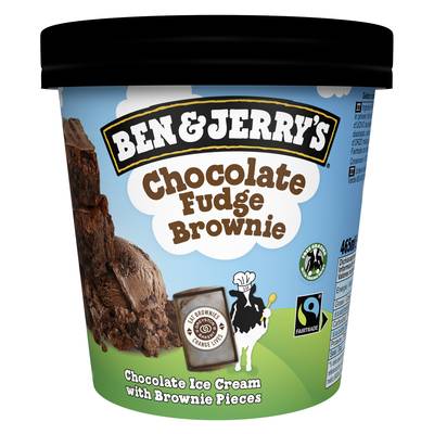 Ben&Jerry's Crème glacée Chocolate Fudge Brownie, 429g