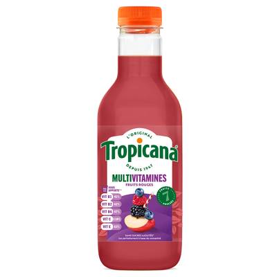 Tropicana Multivitaminé Fruits Rouge, 90cl