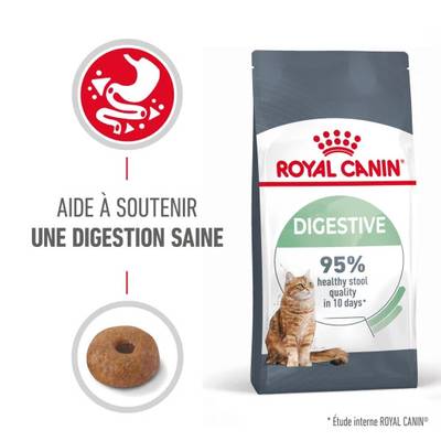 3182550752008 - Royal Canin - Croquettes Digestive Care Digestion Saine pour Chat Adulte