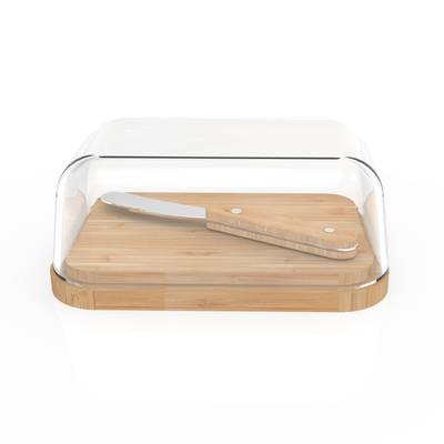 3760132814308 - Pebbly - Set beurrier avec couteau à beurre