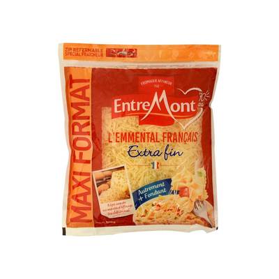 Entremont Emmental Râpé Français, 500g