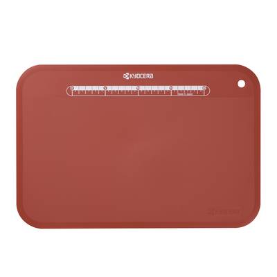 Kyocera Planche à découper souple rouge, 37 x 25 cm