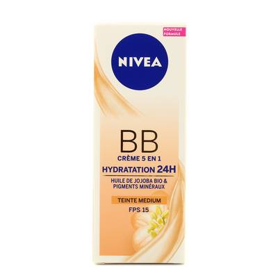 Nivea BB Crème de teint 6 en 1 Medium, 50ml