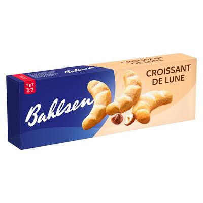 Bahlsen Croissant de Lune aux noisettes, 125g