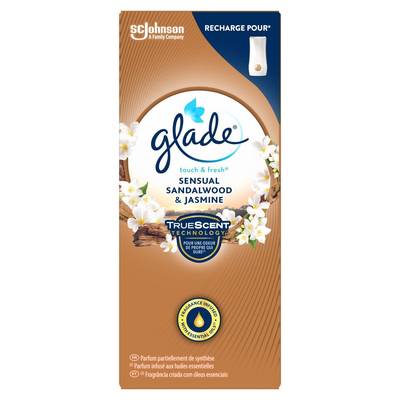 Glade Recharge Sensual Sandalwood & Jasmine, 1 pièce