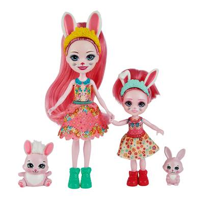 0194735009008 - Enchantimals - Mattel - Bree Lapin et Petite Soeur- HCF84- Enchantimals