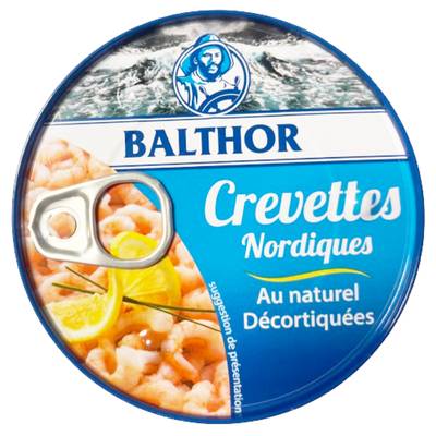 Balthor Crevettes Nordiques, 90g