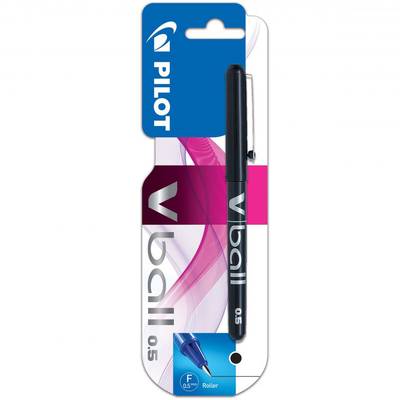 Pilot Stylo roller encre liquide noire Vball 05, 1  stylo