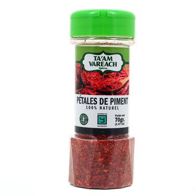 TA'AM VAREACH Pétales de piments, 70g
