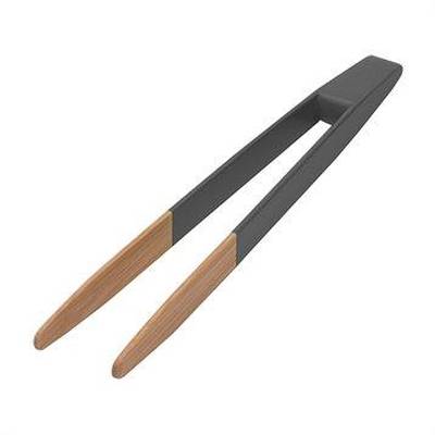 3760132811109 - Pebbly - Pince à toast non aimantée Anthracite