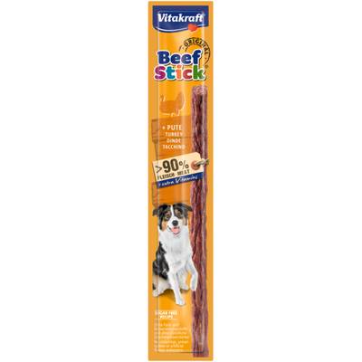 Vitakraft Beef Stick Bâtonnet Dinde - Friandise Récompense pour chien, 12g