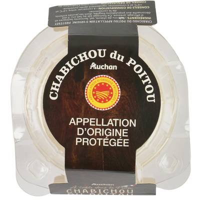 Auchan Terroir Chabichou du Poitou AOP, 150g