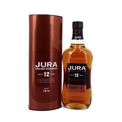 Isle of Jura Scotch Whisky single malt 12 ans 40°, 70cl