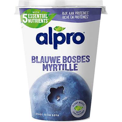 Alpro Dessert végétal myrtille, 500g
