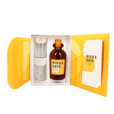 Nikka days Blended whisky 40°, 70cl coffret avec verres