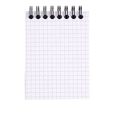 3037920115009 - Rhodia - Bloc-notes à spirales 7,4 x 10,5 cm petits carreaux N°11