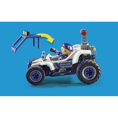 4008789705709 - PLAYMOBIL® City Action - Policier avec voiturette et voleur