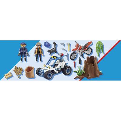 4008789705709 - PLAYMOBIL® City Action - Policier avec voiturette et voleur