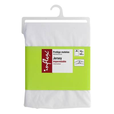 Influx Protège matelas Jersey, 90 x 190 cm