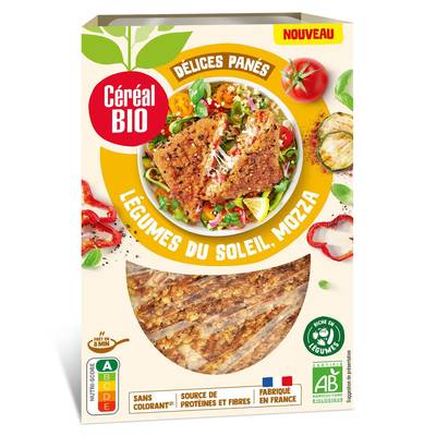 Céréal Bio Panés de Légumes du Soleil, Mozza Bio, 130g