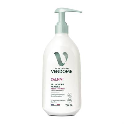 Laboratoires Vendôme Gel Douche Famille CALM V+, 750ml