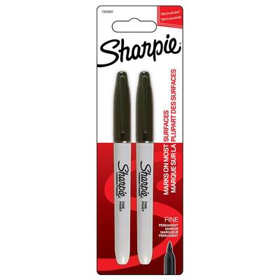Sharpie Marqueur permanent, 2 marqueurs