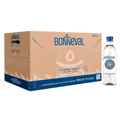 Bonneval Eau minérale naturelle, 24x50cl