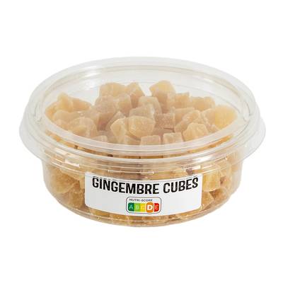 Auchan Gingembre Cubes, 150g