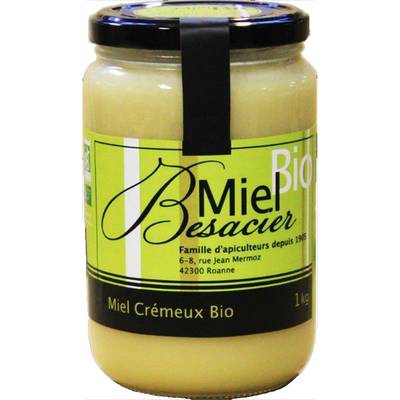 Miel Besacier Miel cremeux biologique, 1kg