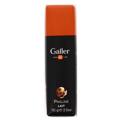 Galler Bâton de chocolat au lait praliné 30%, 70g