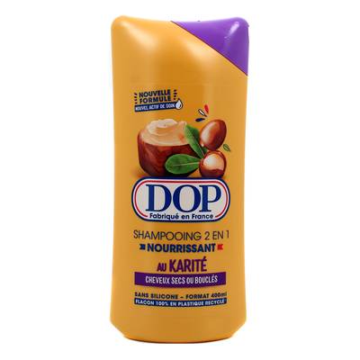 Dop Shampoing très doux au karité 2 en 1, 400ml